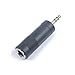 3.5mm Stereo Plug Male to Femail 6.35mm (1/4 Inch) Stereo Jack Adapter