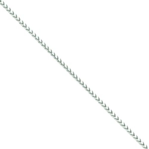 White Gold Franco Chain 8