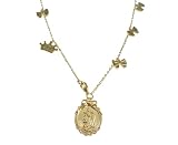 Disney Couture Kidada Sleeping Beauty Bow Necklace