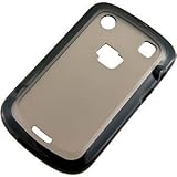 Hybrid TPU Back Cover for BlackBerry Bold 9900 9930, Black/Smoke