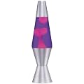10" Retro Accent Purple and Pink Lava Lamp Light - Novelty Mood Lighting Gadget