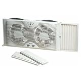 NEW H Twin Window Fan (Indoor & Outdoor Living)