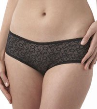 OnGossamer Sheer Link Boyshorts Panty