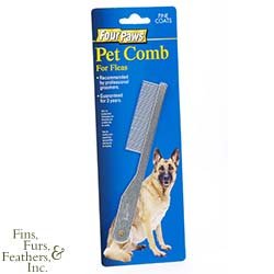 Pet Comb for flea removal - average