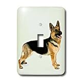 Dogs German Shepherd - German Shepherd - Light Switch Covers - single toggle switch