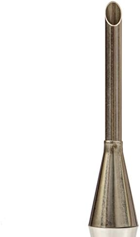 Ramapoe Pastry Decorating Stainless Steel Piping Nozzle Tip for Cakes, Cupcakes, Cookies and Ice Cream (3.46" Height x 0.94" Length x 0.19" Tip Opening)