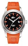 Lacoste Sport Collection Advantage Rubber Strap Black Dial Men's watch #2010397