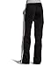 adidas Women's 3-Stripes Pant, Black/White, Medium