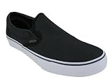 Vans Unisex’s Vans Classic Slip-On Skate Shoes 9 ((Multi Pinstripe) Black/Castle Rock)