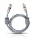 Oehlbach AK 2100 Antennenkabel für 100 Hz TV, silber 5,0 m