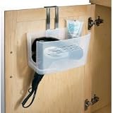 Over-the-Door Cabinet Organizer (Clear/Nickel) (6.1"H x 10.3"W x 5.1"D)