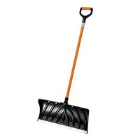 Suncast SPH2490 24-Inch Snow Shovel/Pusher with Shock Absorbing Spring D-Grip Handle