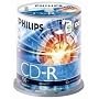 Philips - Spindle 100 CD-R 700 Mo 80 mins 52x - 90&hellip de Philips