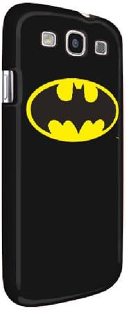 Fruwt SHP-SG3-BM1 Batman Logo Case for Samsung Galaxy S III - 1 Pack - Retail Packaging - Black