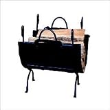 UniFlame Deluxe Wrought Iron Log Holder