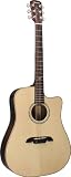 Alvarez MD711C Masterworks Series Dreadnought Acoustic Guitar with Hard Case