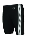 Arena Boy's Band Youth Training Polyester Jammer Swimsuit, Black, 28