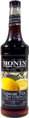 Monin Syrups Lemon Tea Concentrate Syrup, 750 ml botttle