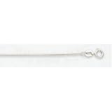 14kt white gold 18 inch pendant box chain WLB04018