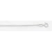 14kt white gold 18 inch pendant box chain WLB04018