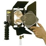 Lowel Omni-Pak, Omni Light Kit with Omni Light, 500w 120v FTK Lamp, Uni TO 7' Light Stand & Omni-barndoor