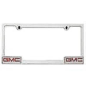 Bully-WL041-C-GMC-License-Plate-Frame-Chrome