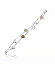 Matte Round Pastel Double Row Bracelet