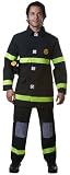 Adult Black Firefighter Costume