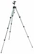 Manfrotto MK394-PQ Foto Stativ-Kit Maxi mit integriertem Kugelkopf und Schnellwechseleinrichtung