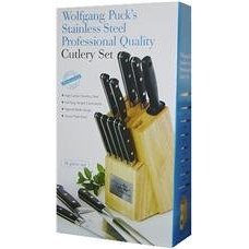 Wolfgang Puck's Stainless Steel Professional Quality Cutlery Set- 14 Pc Set
