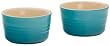 Le Creuset Stoneware Ramekins, Teal, Set of 2
