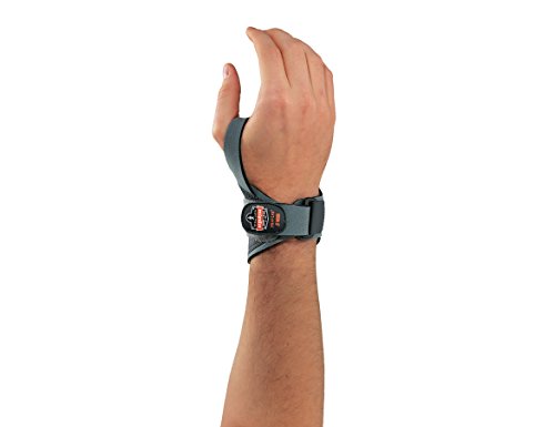 Ergodyne ProFlex® 4020 Right Wrist Support, Gray, X-Small/Small