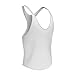 Iwearit Stringer Tank-Top (Grey-XL) Made in USA