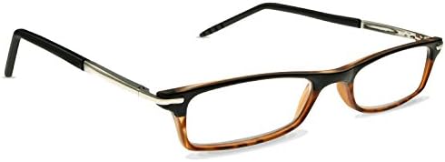 Cinzia Optimist in Black and Tortoise +3.0