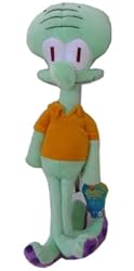Nick Jr Spongebob Character Plush - Squidward Stuffed Animal 13"