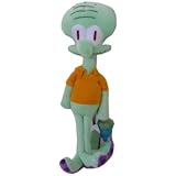 SpongeBob SquarePants Character' 13.5" Squidward Tentacles Plush Stuffed Toy Doll ~ Nickelodeon