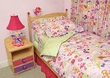 Room Magic Twin Comforter/Bedskirt/Sham Set, Garden