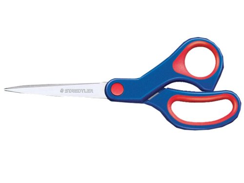 Staedtler 96517NBK - Noris Club Bastelschere 17cm, spitz, ergonomischen Griffzone, rostfre Preisvergleich