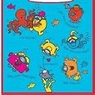 Official Mr Men Poncho/Towcho 100% cotton beach towel