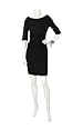 Gothic Peplum Dress