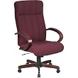 Mahogany Wood Executive Chair In Ruby Finish By Office Star