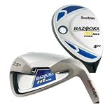 Tour Edge Bazooka HT Max Hybrid Combo Iron Set (#3, #4 Hybrids, 5 thru PW)