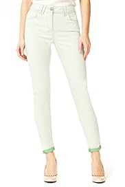 7/8 Roll Up Denim Jeggings