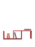 Best seller living Estantería De Pared Dibi Rojo