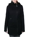  : Bench CH Knit FLEECE HOODY Strickmantel Black