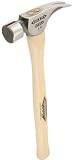 Stiletto REN19MS Steel 19 Milled Face Hammer with a Straight 18 Hickory Handle
