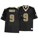 Drew Brees Jersey: Reebok Black Replica #9 New Orleans Saints Jersey