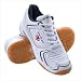 Carlton Indoor Shoe Snr White/Navy 9.5