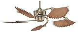 Fanimation MAD3250AB Islander 52" Antique Brass Ceiling Fan with Natural Finish Chinese Palm Blades (BPW5240AB)