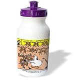 Londons Times Funny Animals Cartoons - Hen-Pecked Moose Lodge Member - Water Bottles